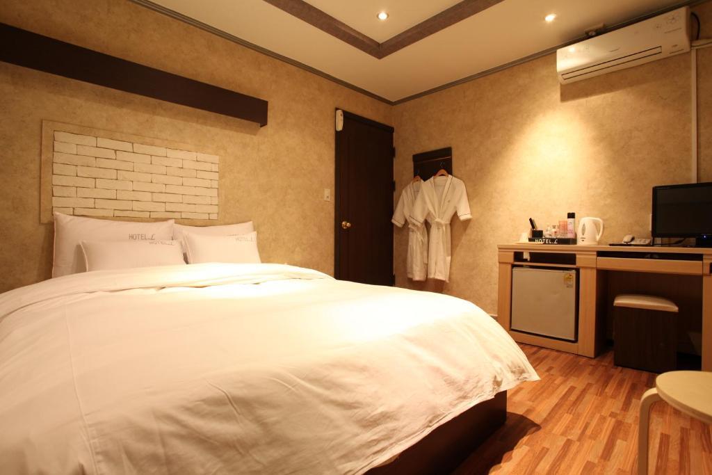 سيول Gangnam L Hotel الغرفة الصورة